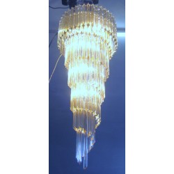 29 SPIRAL CHANDELIER