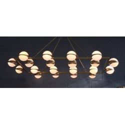 7D RECTANGULAR 20 GLOBES...