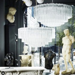 21 PIPES CHANDELIER