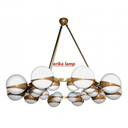 7A ROUND GLOBE CHANDELIER...
