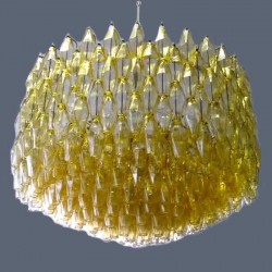 9A DRUM POLYHEDRONS CHANDELIER